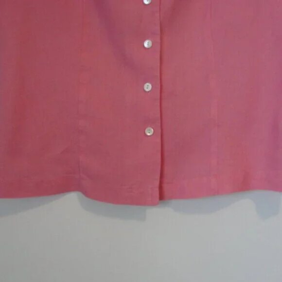 Talbots Pink Button Down Shirt - Picture 4 of 12